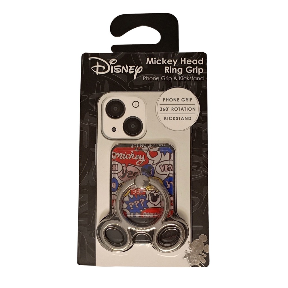 Disney Mickey‎ Mouse Smart Phone Ring Grip And Stand NEW